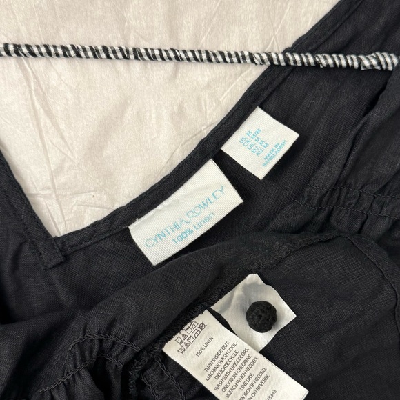 CYNTHIA ROWLEY Linen Top - Picture 5 of 5